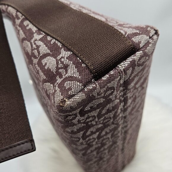 Dior Brown Oblique Canvas Messenger Bag - Picture 6 of 17